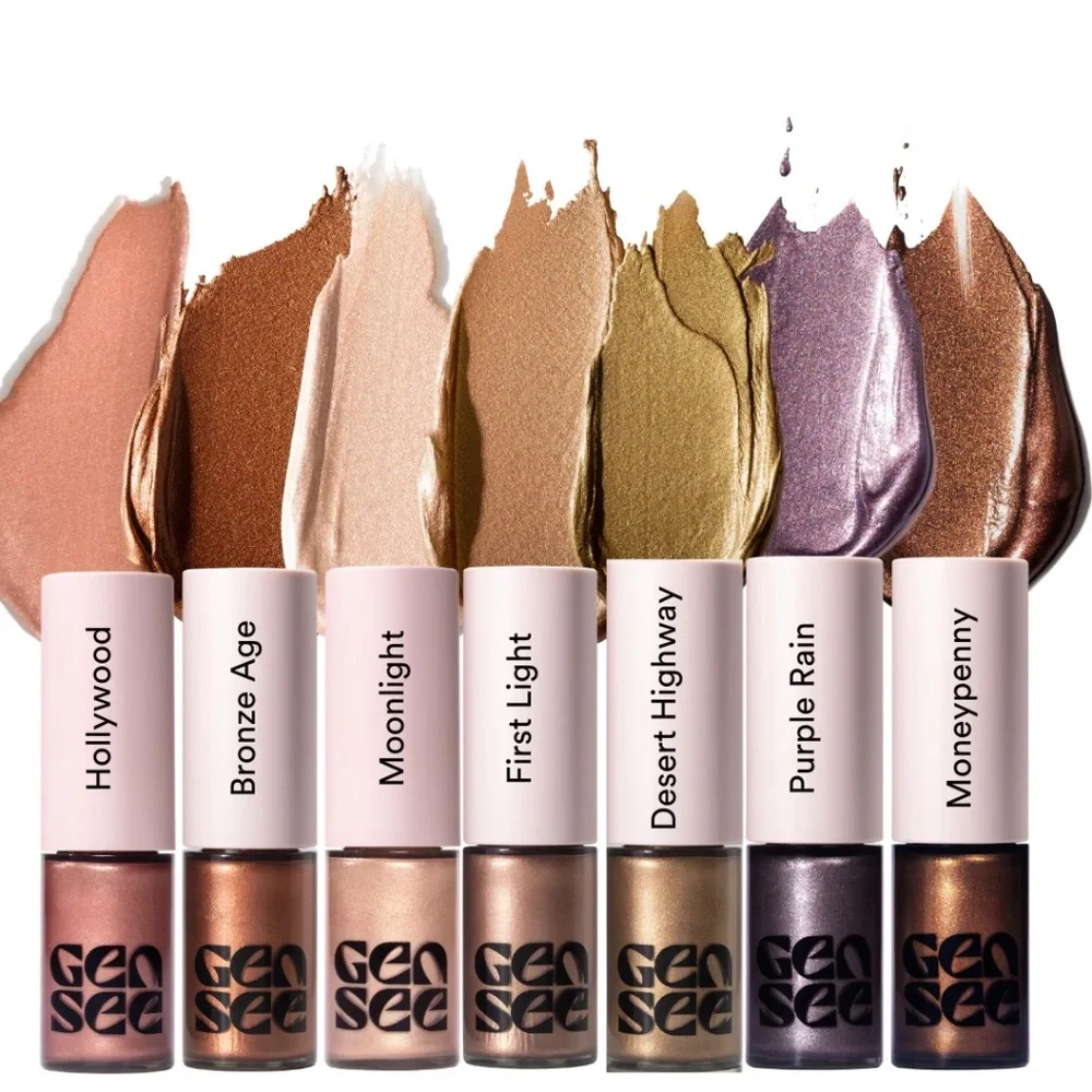 Gen See HOLLYWOOD 04 Mixed Media Matte Liquid Eyeshadow NEW UNUSED